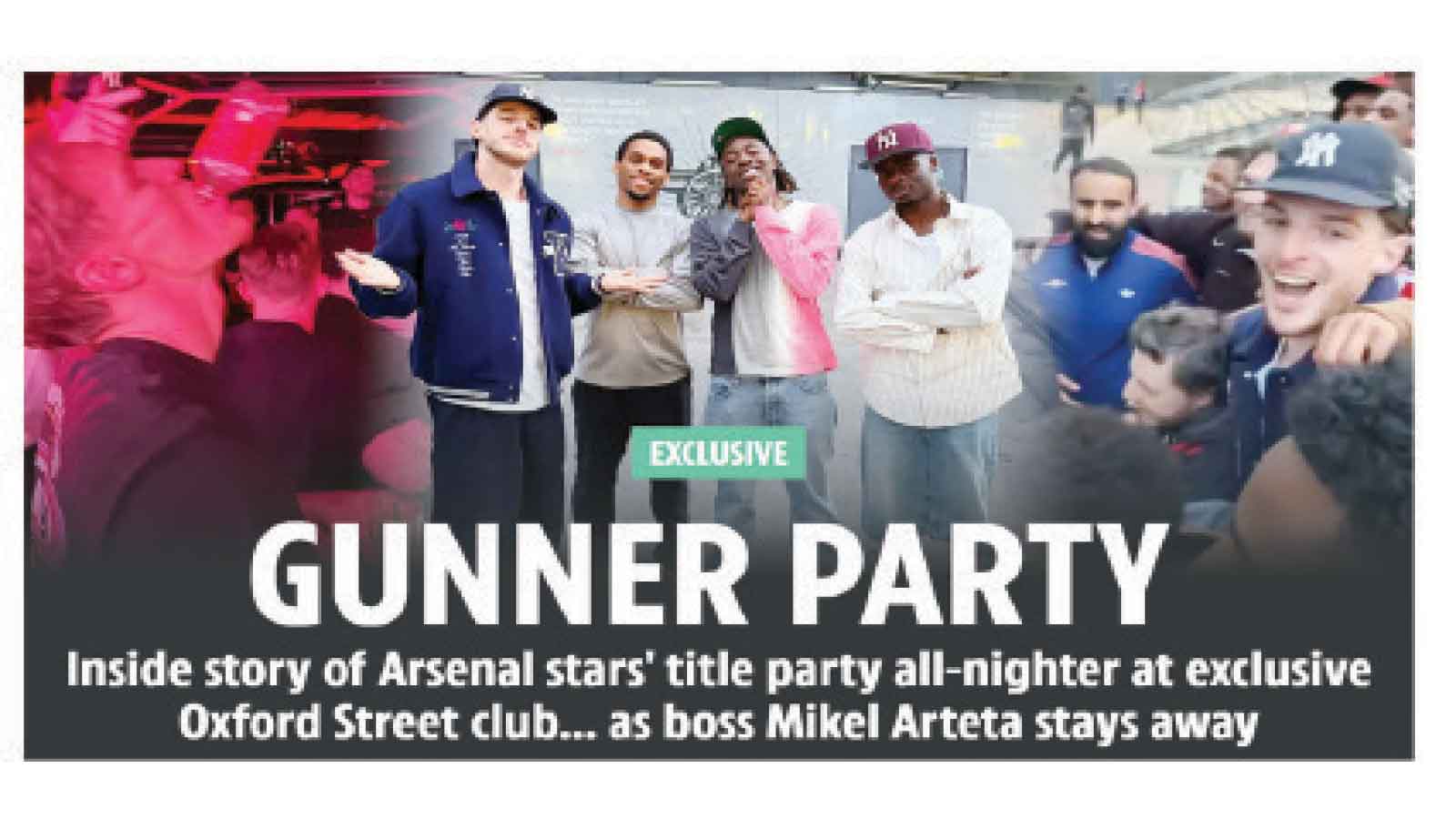 GUNNER PARTY