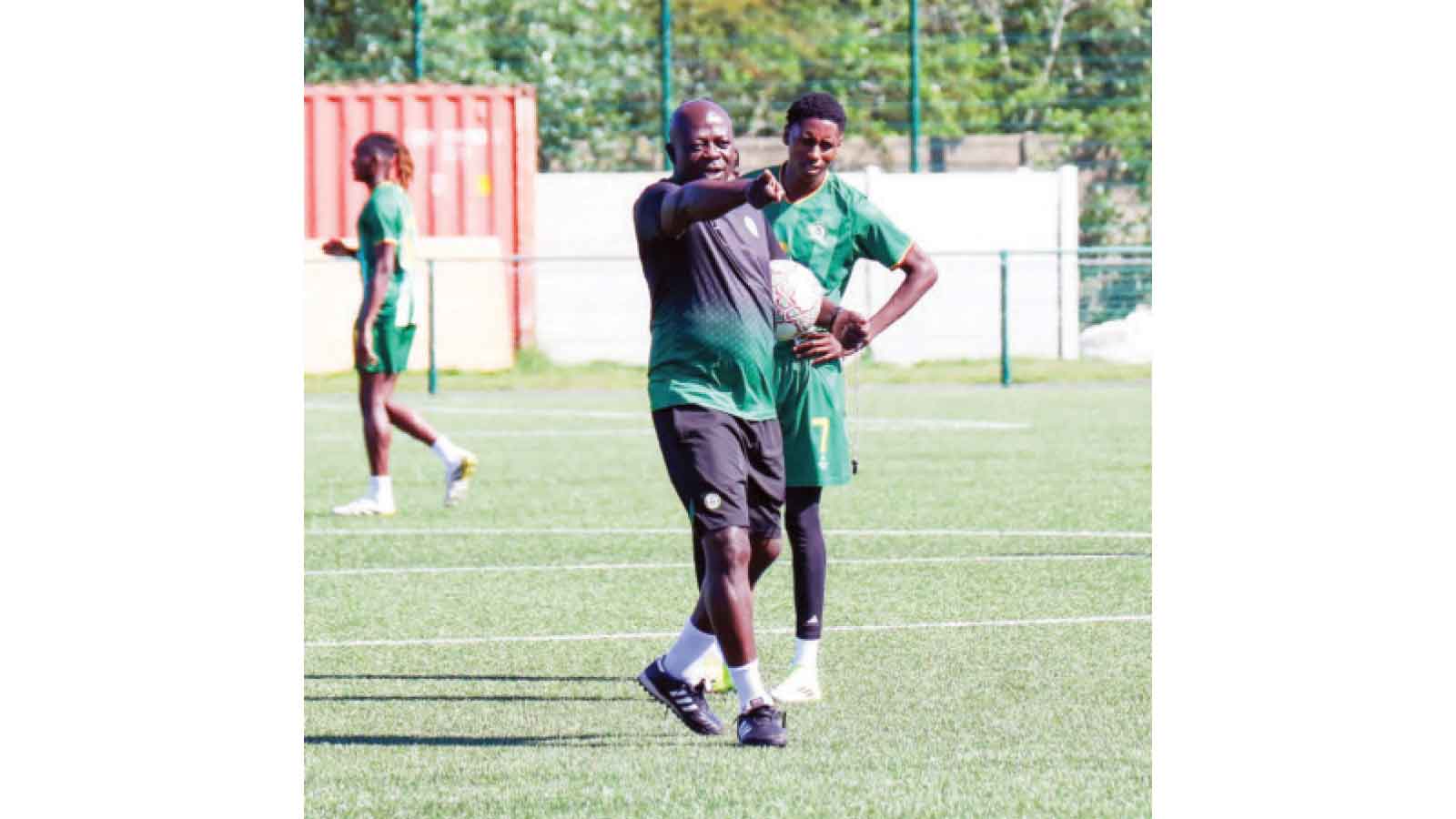 ZIM FACE INDIAN TEST . . . Tembo pleased with Warriors response