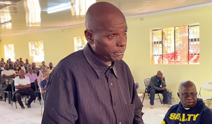 Man claims accident scene was staged