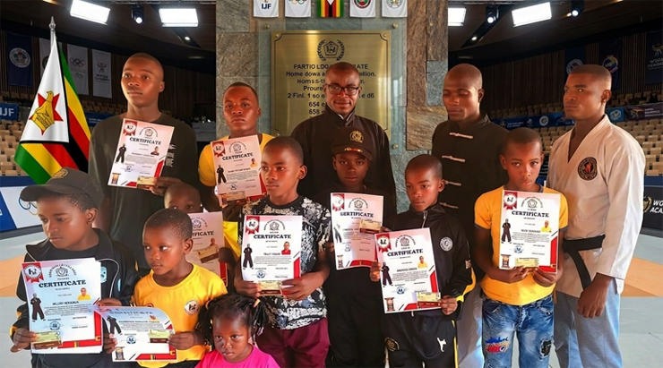 Martial Arts classes fostering discipline in Odzi
