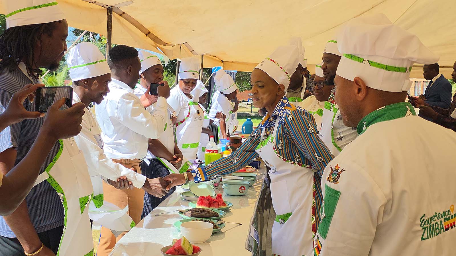 41 contest Catholic Church Amai Traditional Cook-Out competition