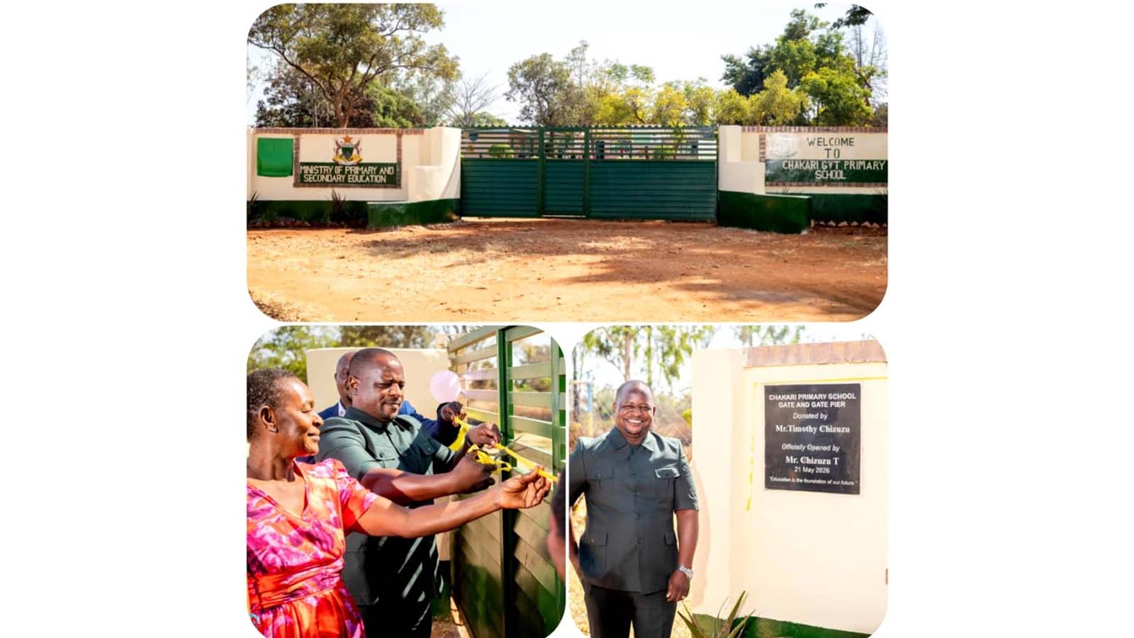 Businessman develops Chakari Primary School