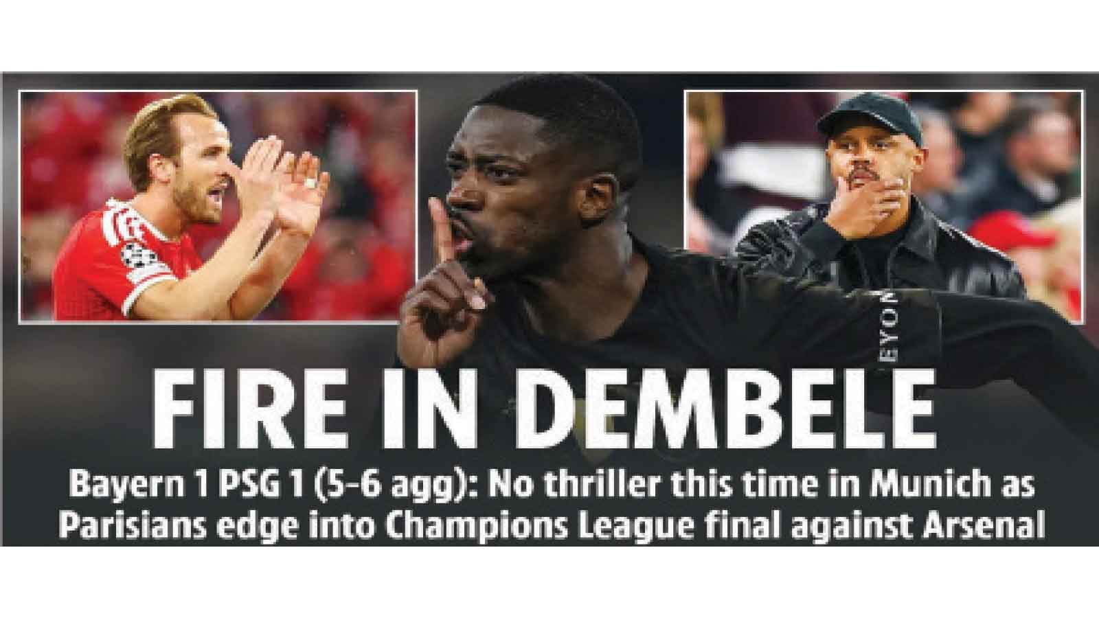 FIRE IN DEMBELE