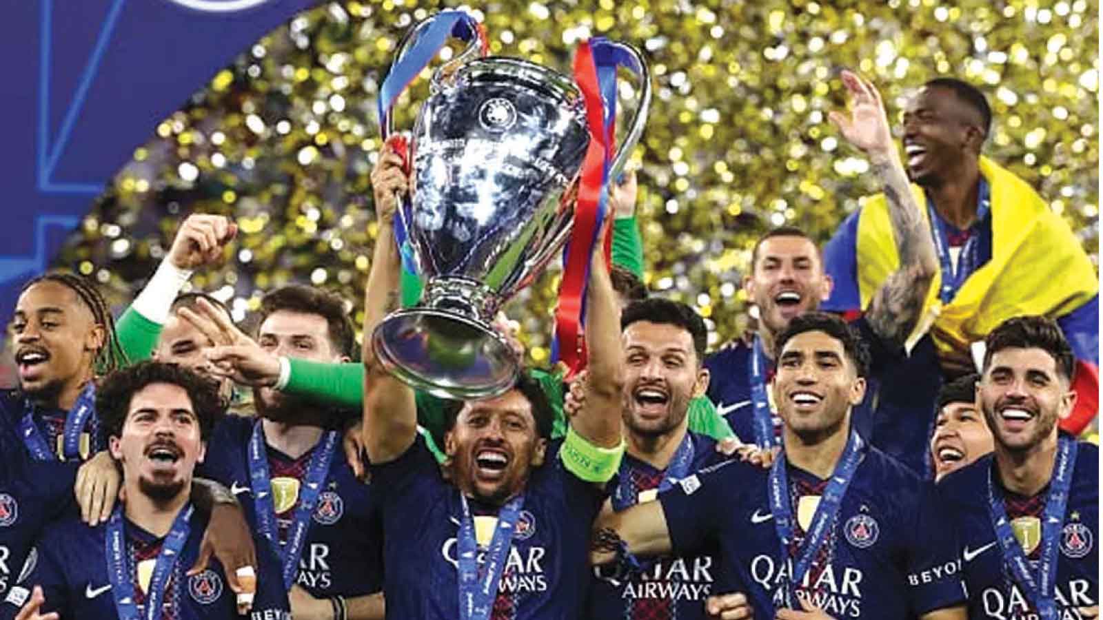 PSG claim second successive Champions League title