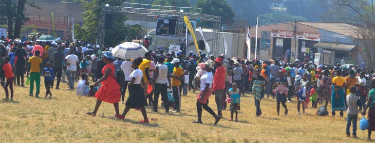 Revellers having the time of their lives during the last edition of Chimanimani Arts Festival