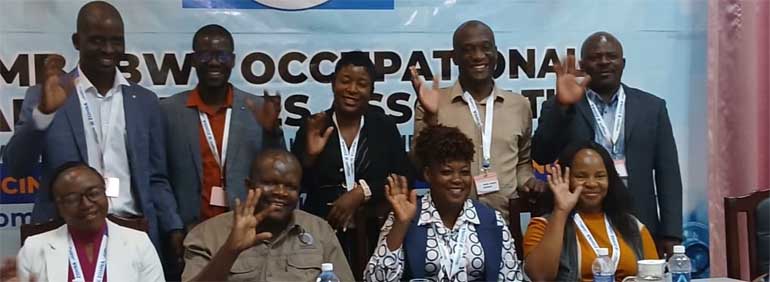 Some of the delegates at the 46th Zimbabwe Occupational Health Nurses Association Annual Conference