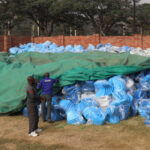 The bucket seats to be installed at Sakubva Stadium