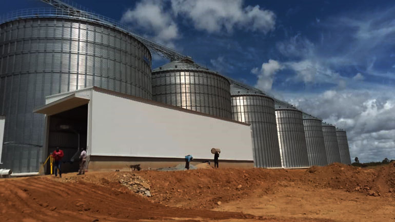 The new GMB Timbers Mill Silos in Headlands are expected to be completed soon