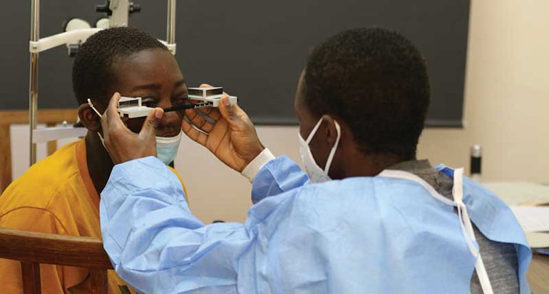 Hundreds benefit from free eye care