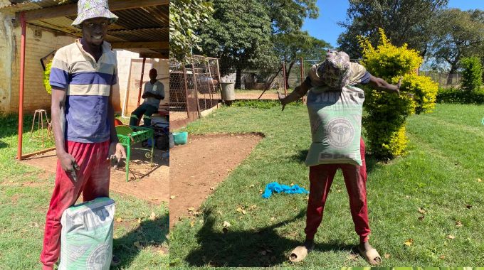 The man who lifts 50kg bag of cement with his teeth and carries his community’s hope