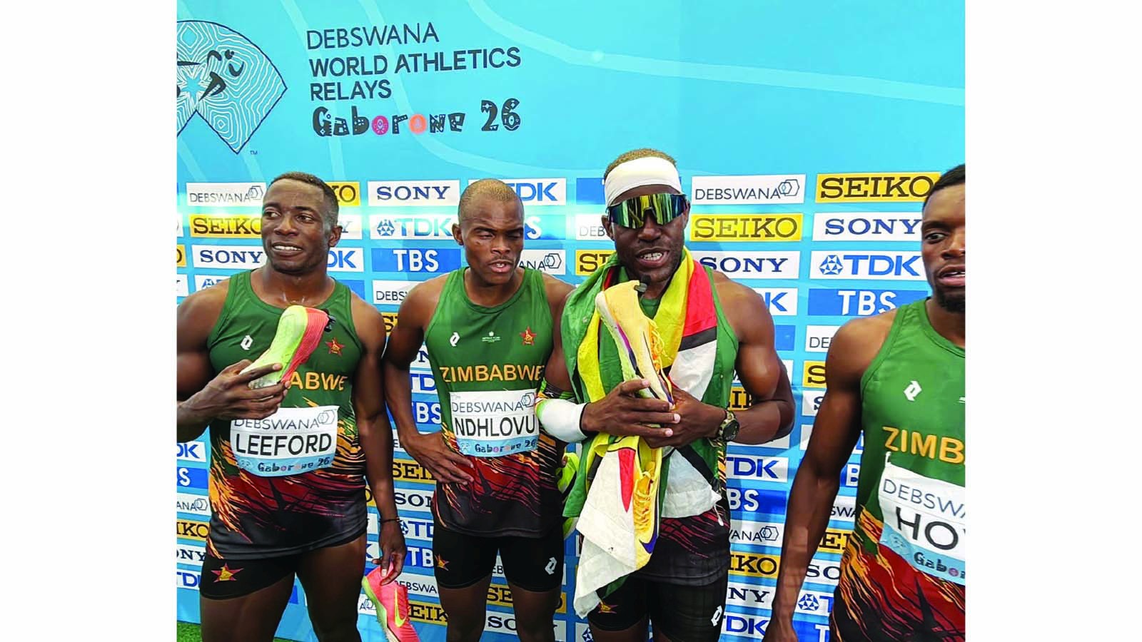 WORLD’S FIFTH BEST RELAYS TEAM