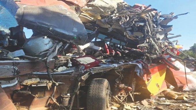 Grief, twisted wreckage at Ngondoma crash scene
