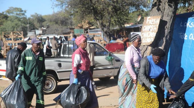 Hundreds attend First Lady’s clean-up exercise in Byo and Gweru
