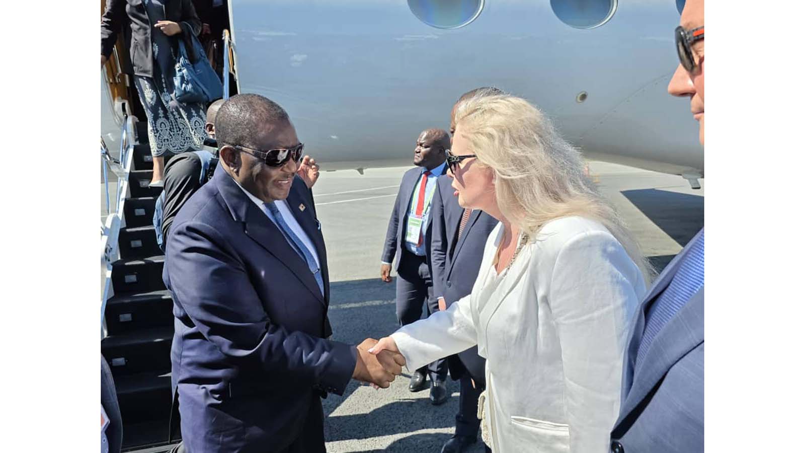 VP Chiwenga arrives in Russia