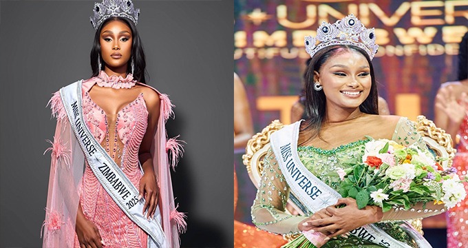 Watch: 2025 Miss Universe Zimbabwe Lyshanda Moyas prepares to hand over crown