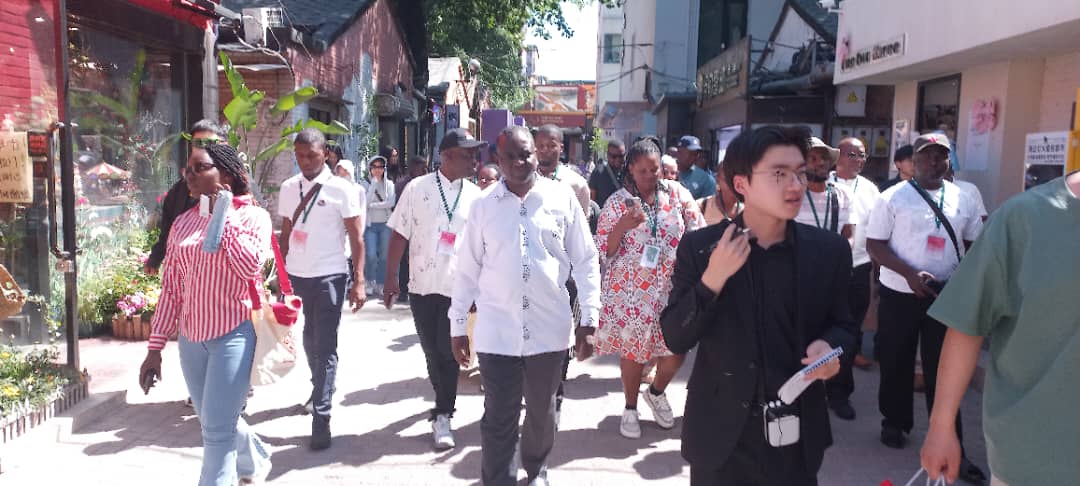 Dr Soda is leading a 30-member delegation of media practitioners from Zimbabwe