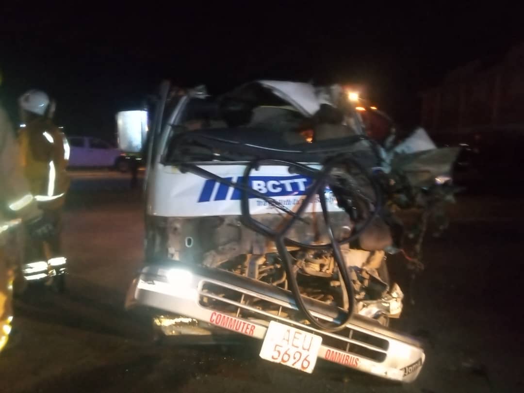 Kombi involved in crash