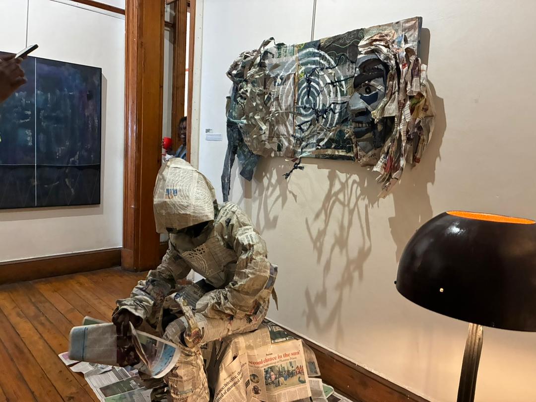 Newsprint, truth, identity take centre stage at “Fragrancies of Truth” exhibition