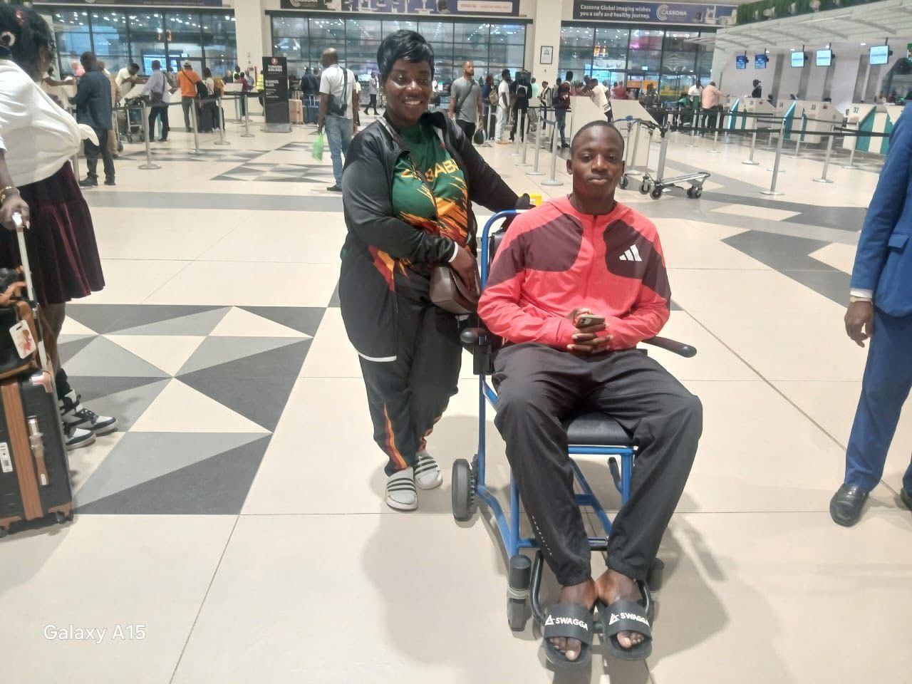 Watch: Methembe Tshuma arrives from Ghana