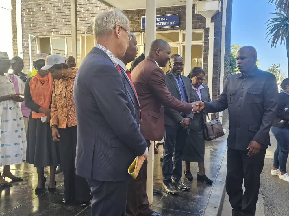 Deputy Health Minister arrives at UBH for International Day of Midwives commemorations