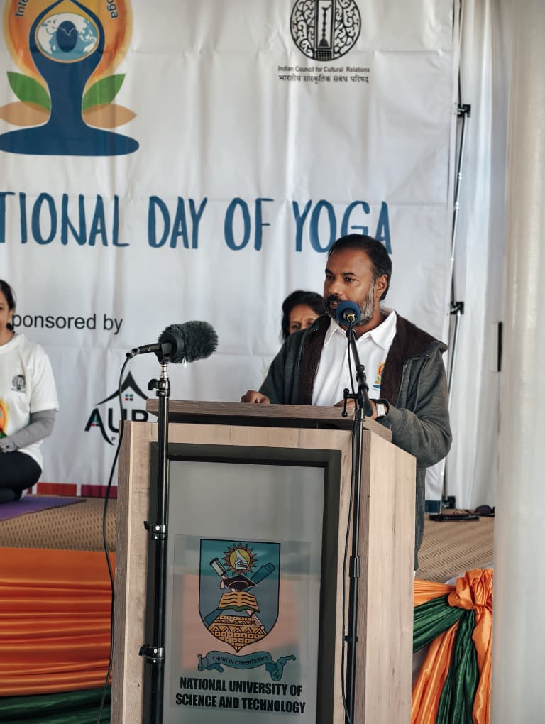 Indian Ambassador to Zimbabwe, Bramha Kumar,