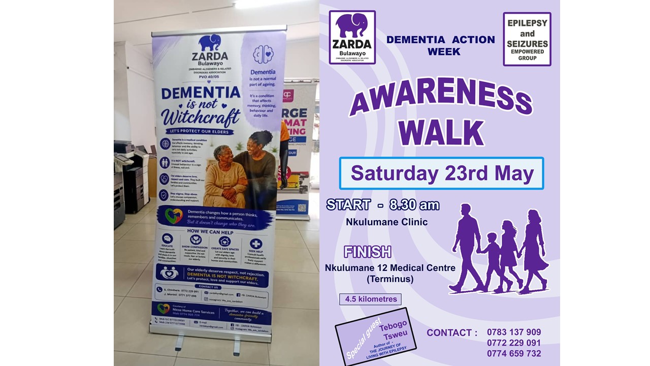 Dementia not witchcraft: ZARDA takes awareness campaign to Nkulumane