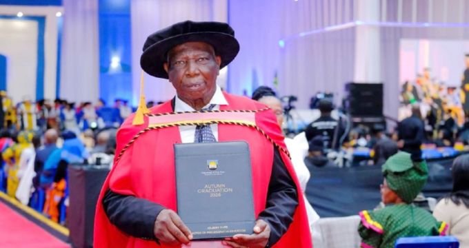 ‘Education can’t be stopped by age’Says 72-year-old PhD graduate