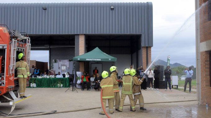 Beitbridge strengthens its defences with new fire brigade team
