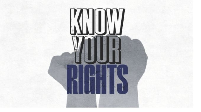 Know your rights: A new legal corner for the vigilant citizen