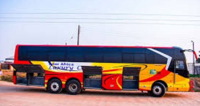 Inter Africa Bus intercepted carrying explosives