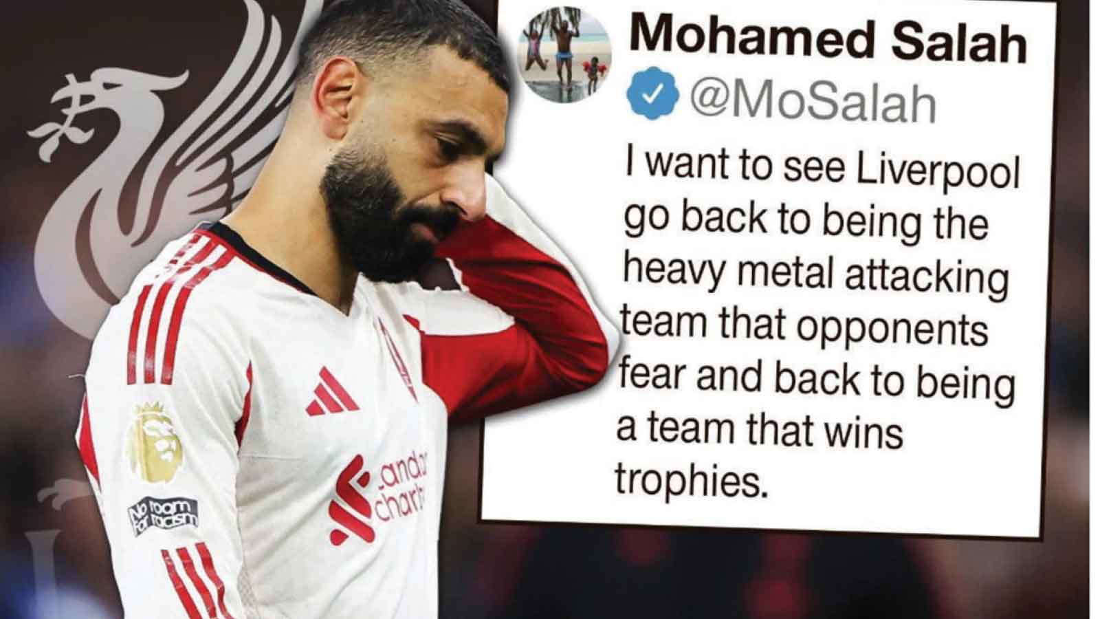Salah demands Liverpool revival