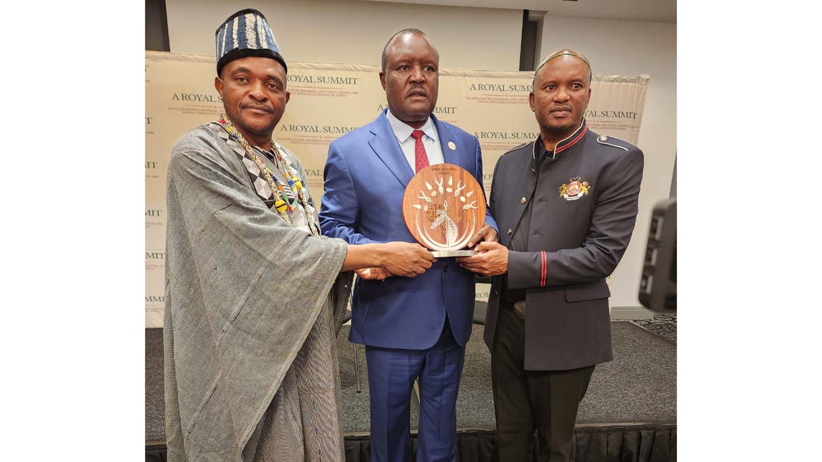 Chief Charumbira steps down as PAP president, gets accolades for his work
