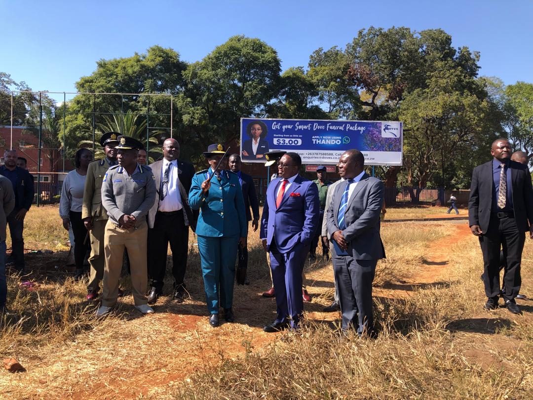 Minister Kazembe assesses progress on the electronic traffic management system