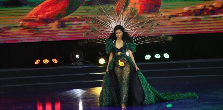Strong showing for Chinamasa at Miss Universe