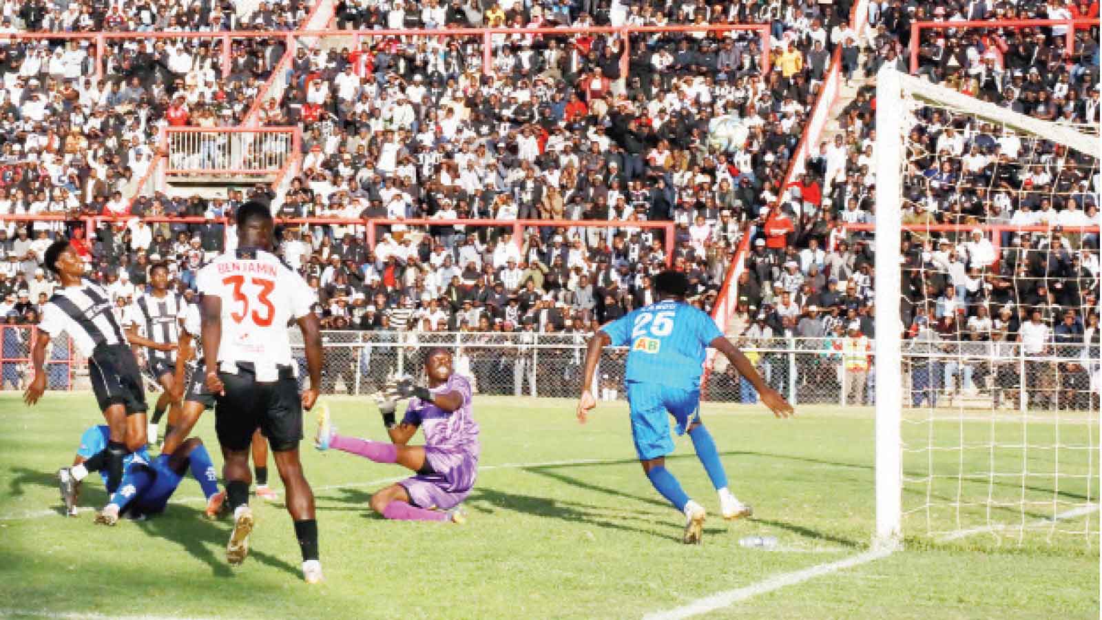 STALEMATE AT BARBOURFIELDS . . . DeMbare fight back in Battle of Zim