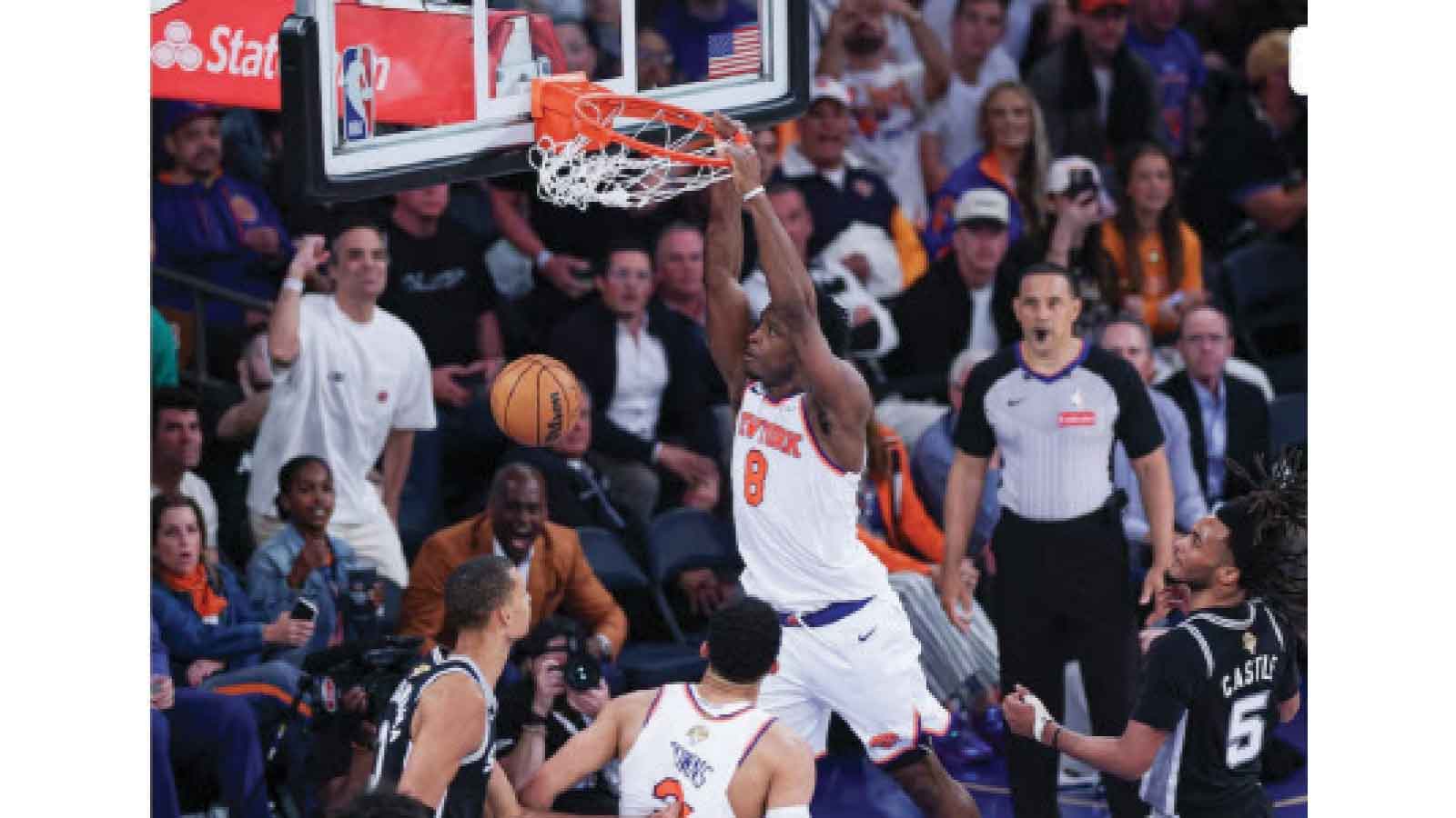 Knicks cap greatest- ever finals comeback
