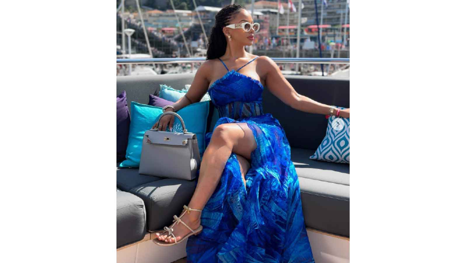 Mihlali Ndamase living large in Monaco