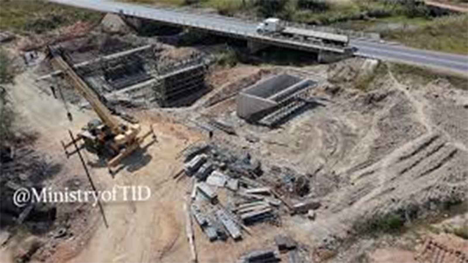 Notable progress on Melfort Bridge construction