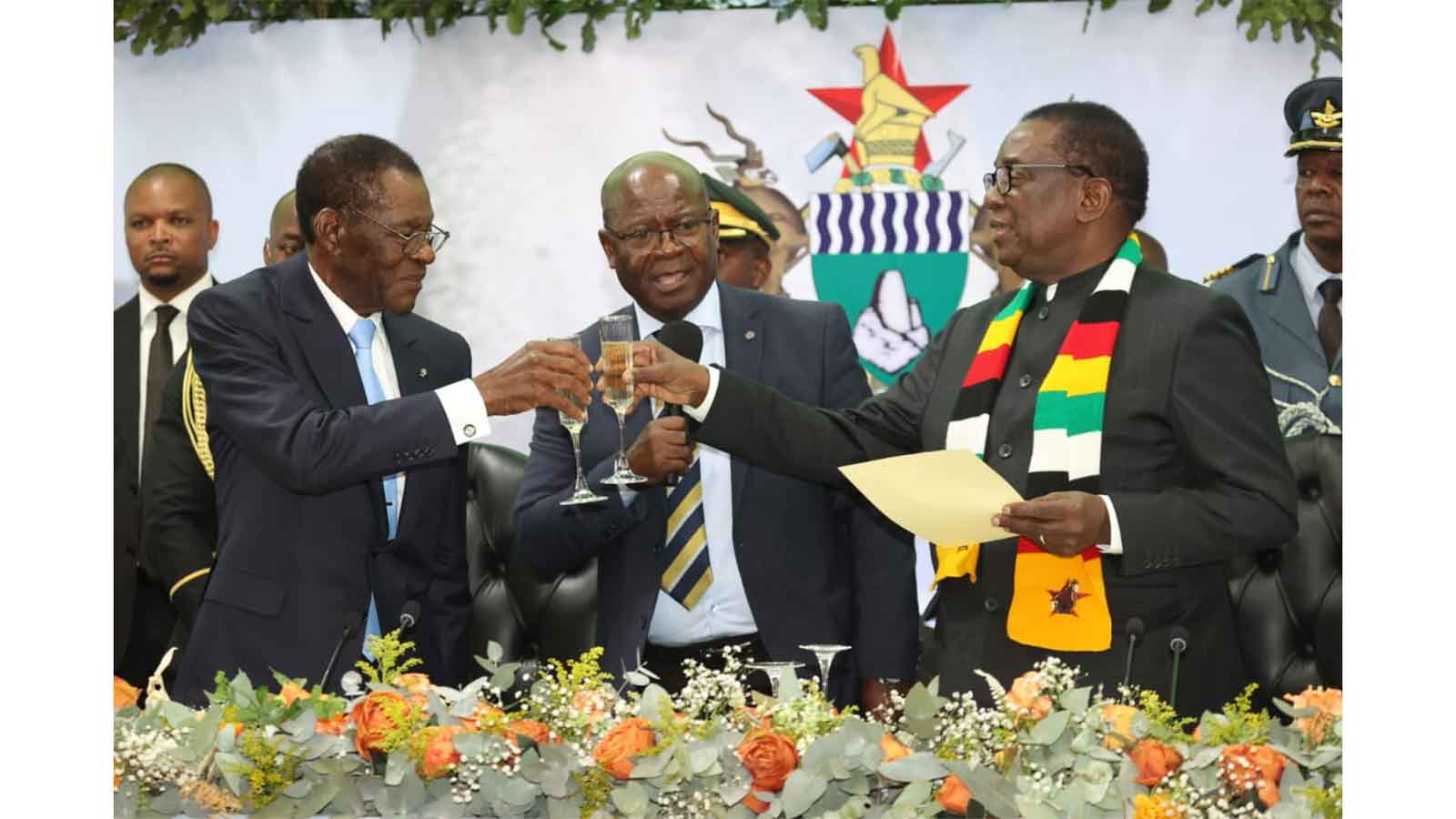Zimbabwe, Equatorial Guinea cement deeper cooperation as leaders meet