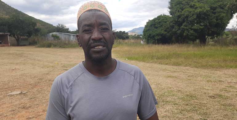 Dangamvura Islamic Society chairman Sheikh Juma Yard
