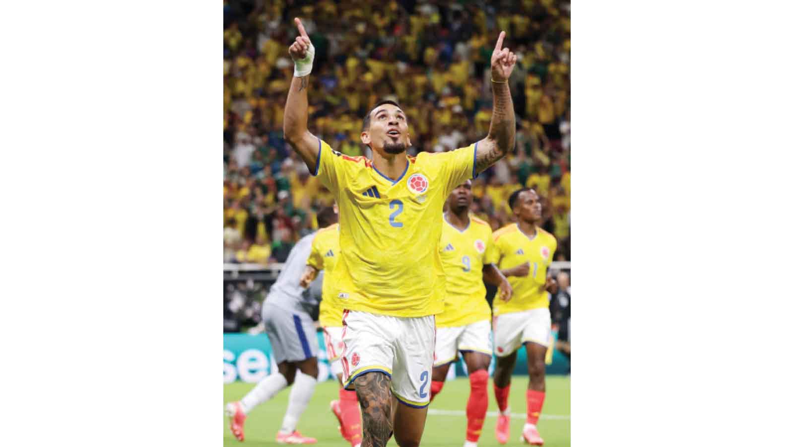 Colombia qualify with DR Congo win