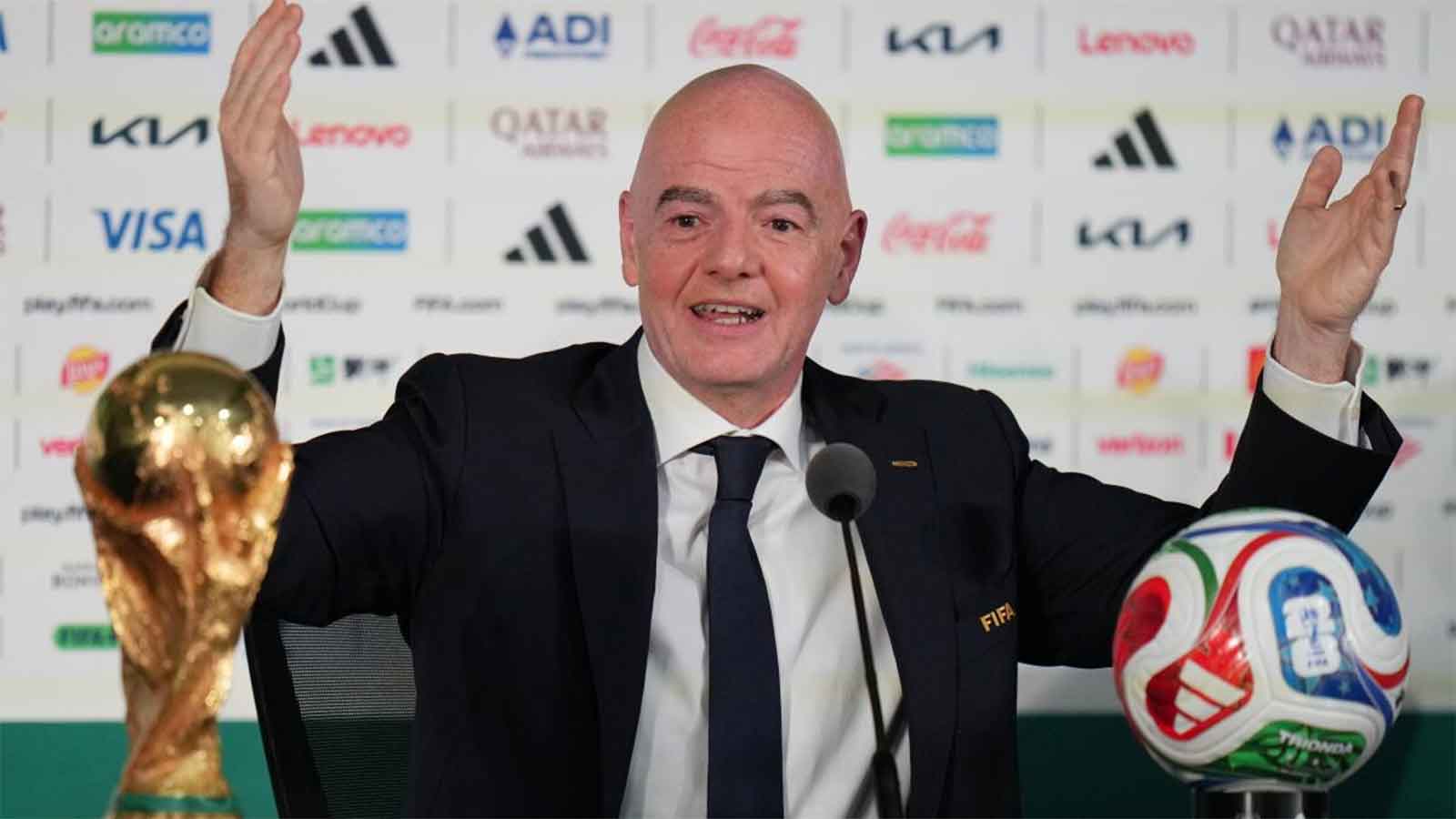 Infantino defends FIFA stance