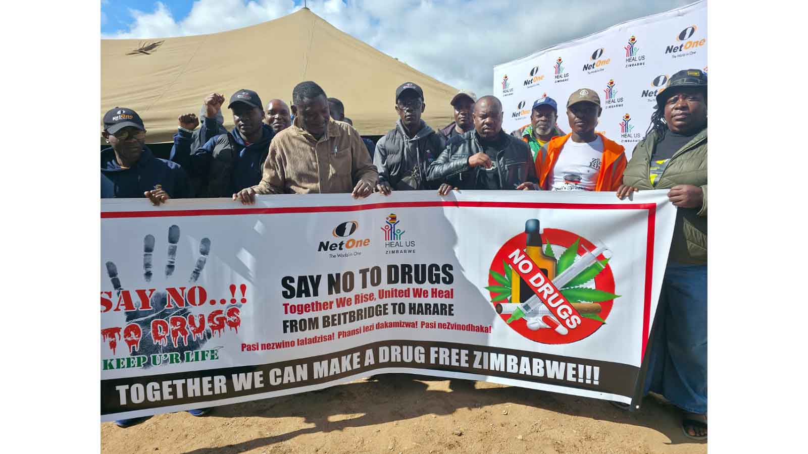 NetOne, Heal Us Zimbabwe launch anti-drug walkathon