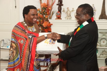 Eswatini delegation meets President Mnangagwa
