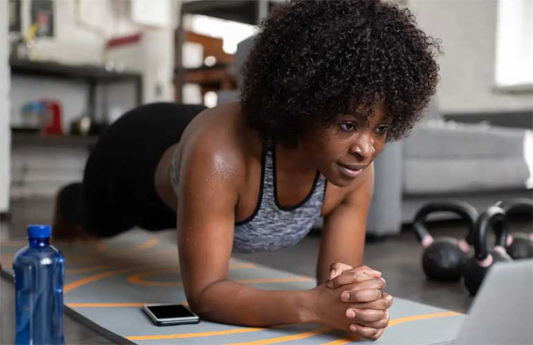 Indoor workouts to shrink belly fat