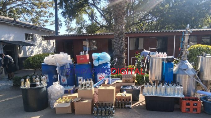 Illicit alcohol brewing ‘plant’ owners arrested in Bulawayo