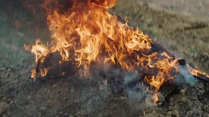 Drunk bro torches blankets, batters cousin
