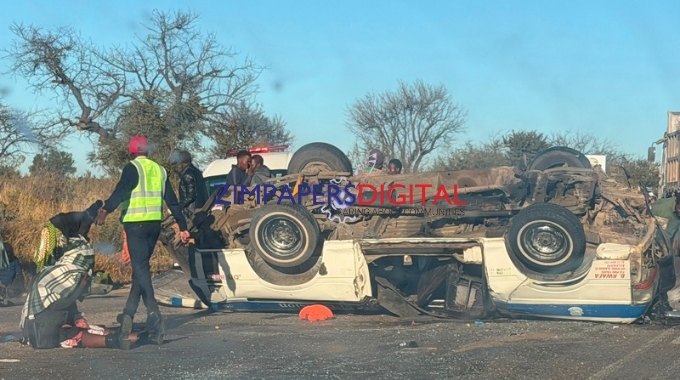 Driver charged after head-on crash with Kombi in Bulawayo