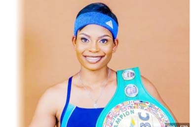 TAKE MONEY EYES WBC AFRICA BELT
