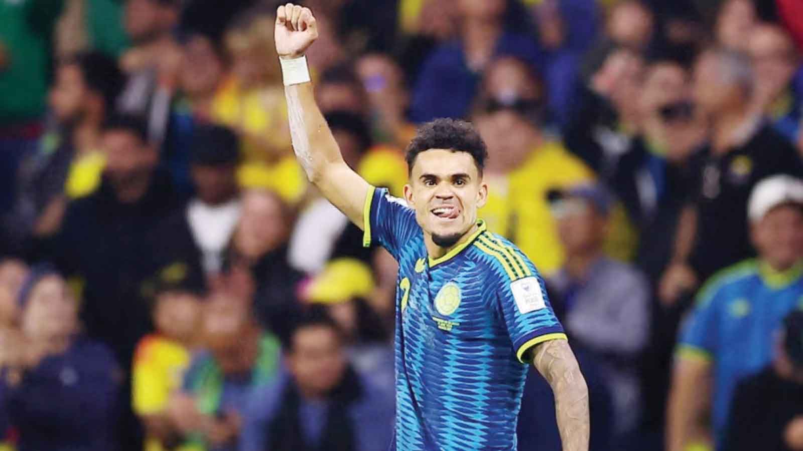 Diaz caps Colombia  3-1 win